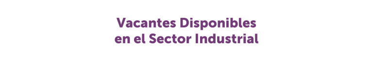 Logo sector industrial vacantes